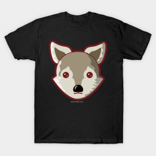 Kawaii Woodland Creatures - Wolf T-Shirt